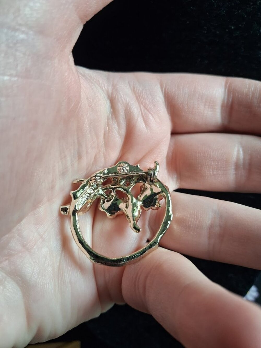 Gerry's Rose brooch - Picture 2 of 2